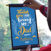 Thank You For Being My Dad Scroll