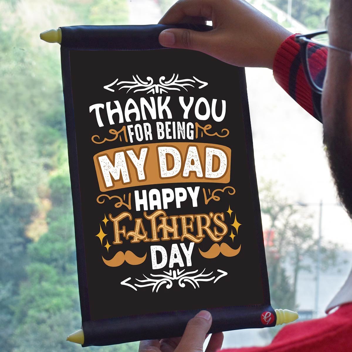 Thank you For Being My Dad- 2 Scroll For Dad