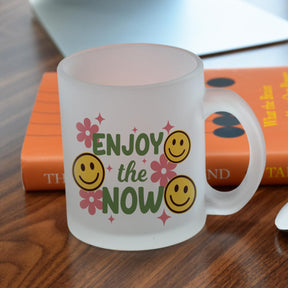 Enjoy the Now Frosted Coffee Mug