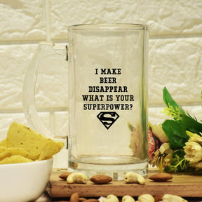I Make Beer Disappear Beer Mug