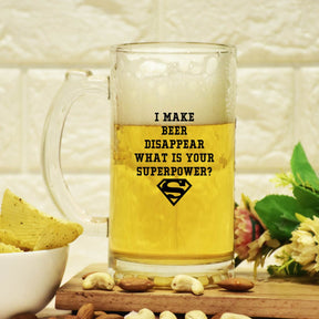 I Make Beer Disappear Beer Mug