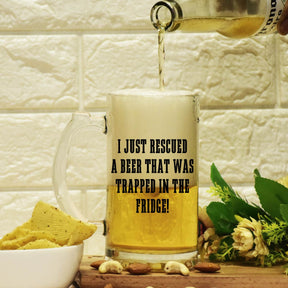 I Just Rescued A Beer That Was Trapped In The Fridge Beer Mug