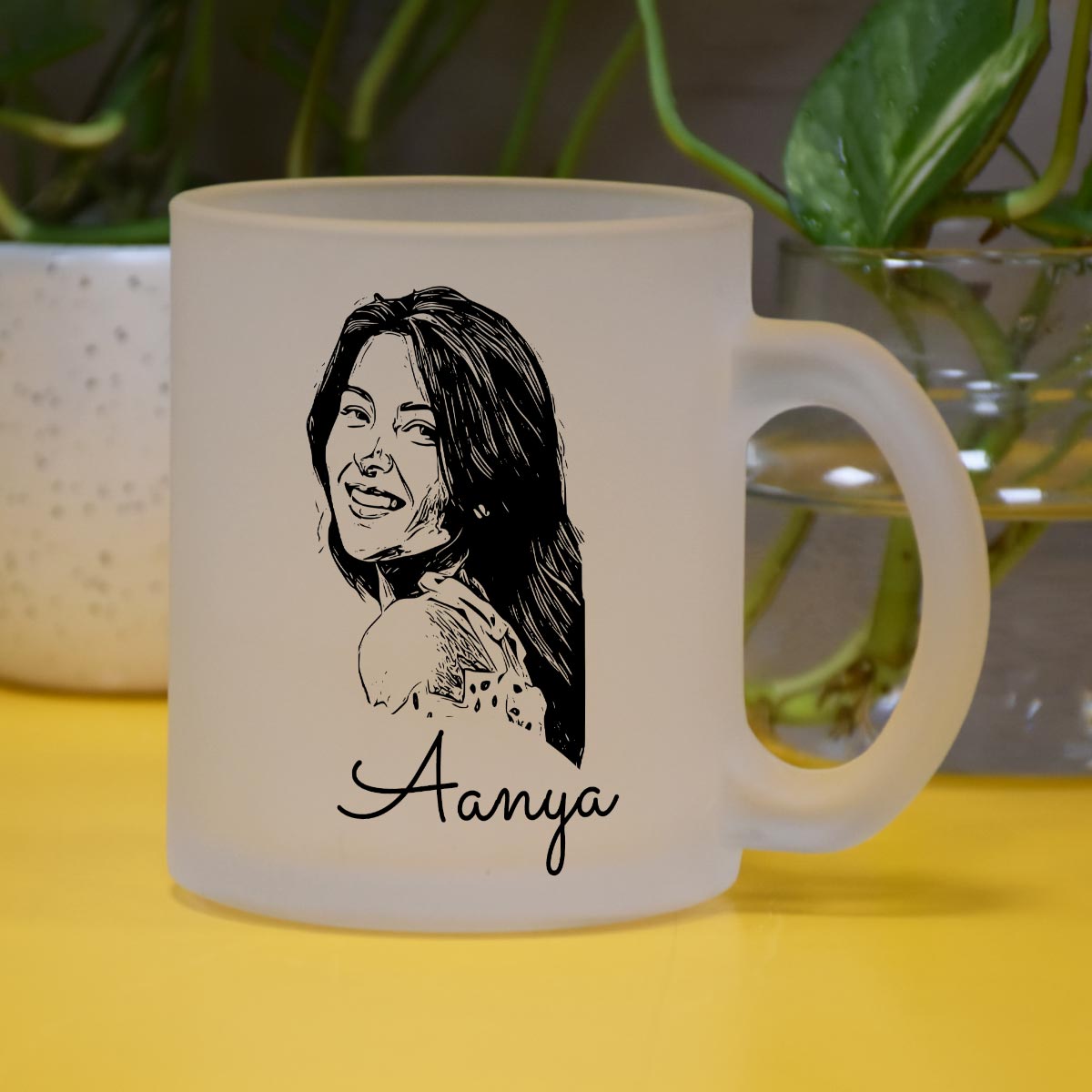 Personalised Photo Frosted Coffee Mug