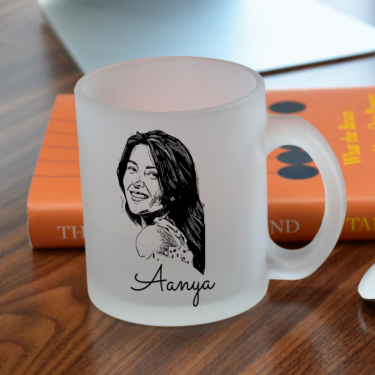 Personalised Photo Frosted Coffee Mug