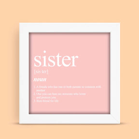 Sister - A Noun Frame