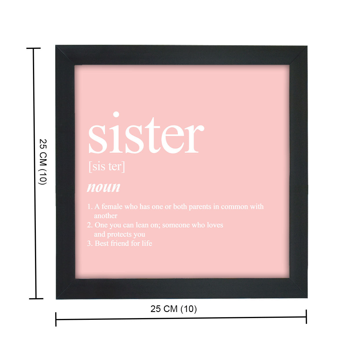 Sister - A Noun Frame