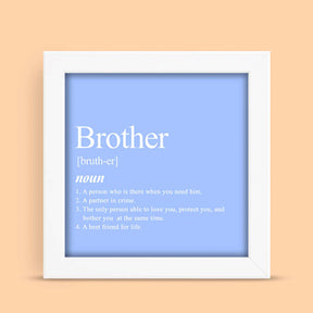 Brother - A Noun Frame