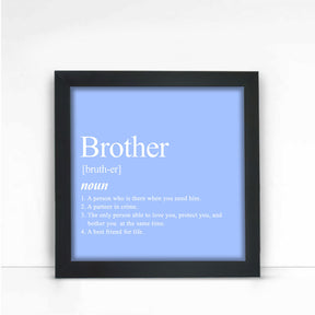 Brother - A Noun Frame