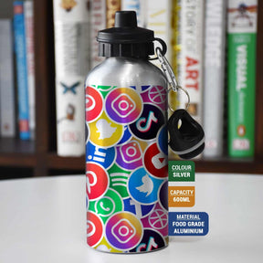 Social Media Addict Sipper Bottle