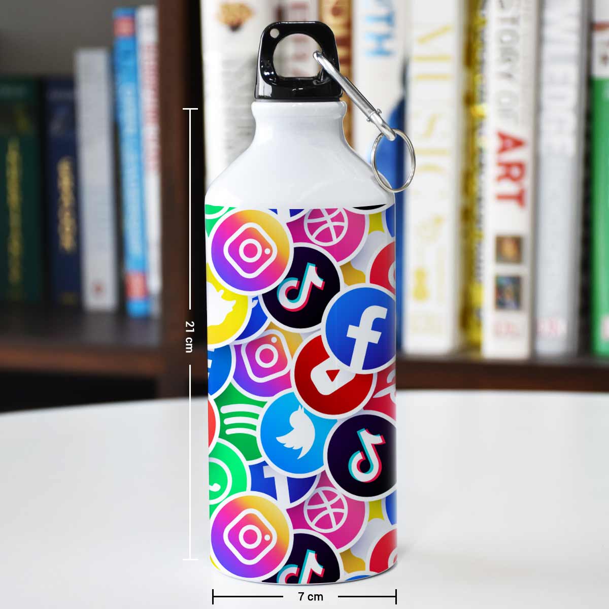 Social Media Addict Sipper Bottle