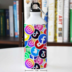 Social Media Addict Sipper Bottle