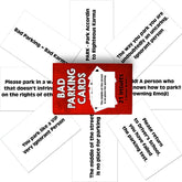 Bad Parking Cards – 21 Hilarious Insults for Terrible Parkers