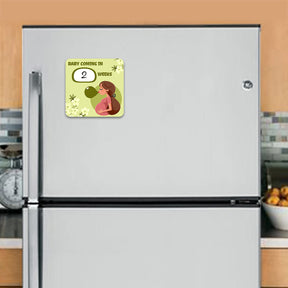 Baby Coming Soon Fridge Magnet Gift For Pregnant Women
