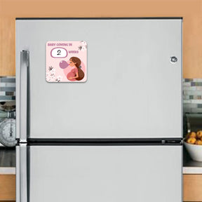 Baby Coming Soon Fridge Magnet Gift For Pregnant Women