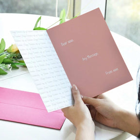 Personalized Love Is Everywhere Valentine's Day Greeting Card for Couple