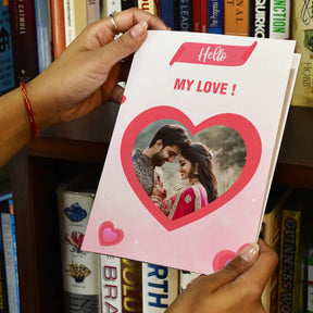 Personalized My Love Greeting Card for Valentine's Day