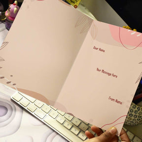 Personalized I Love You to The Moon and Back Greeting Card for Couple