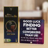 Good Luck Keepsake for Farewell with Chocolate Combo for Farewell