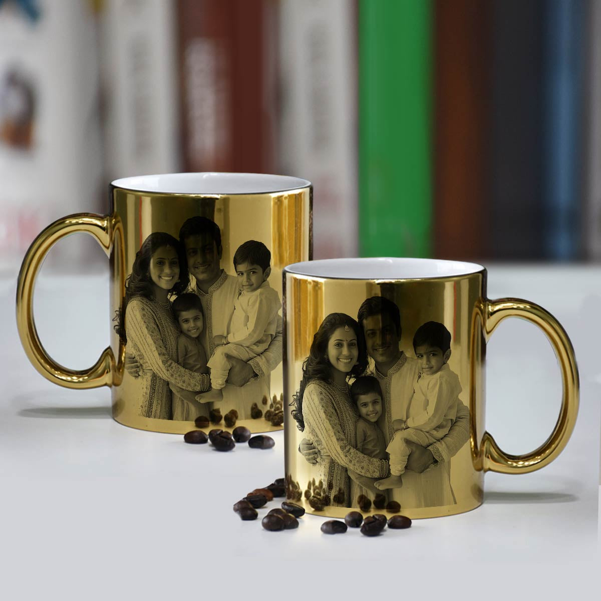 Personalised Family Coffee Mug for Valentine's Day, Anniversary & Birthday