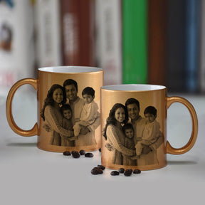 Personalised Family Coffee Mug for Valentine's Day, Anniversary & Birthday