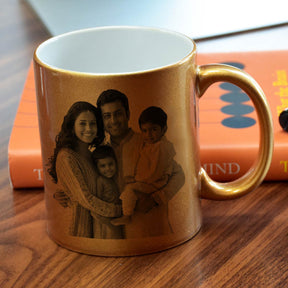 Personalised Family Coffee Mug for Valentine's Day, Anniversary & Birthday