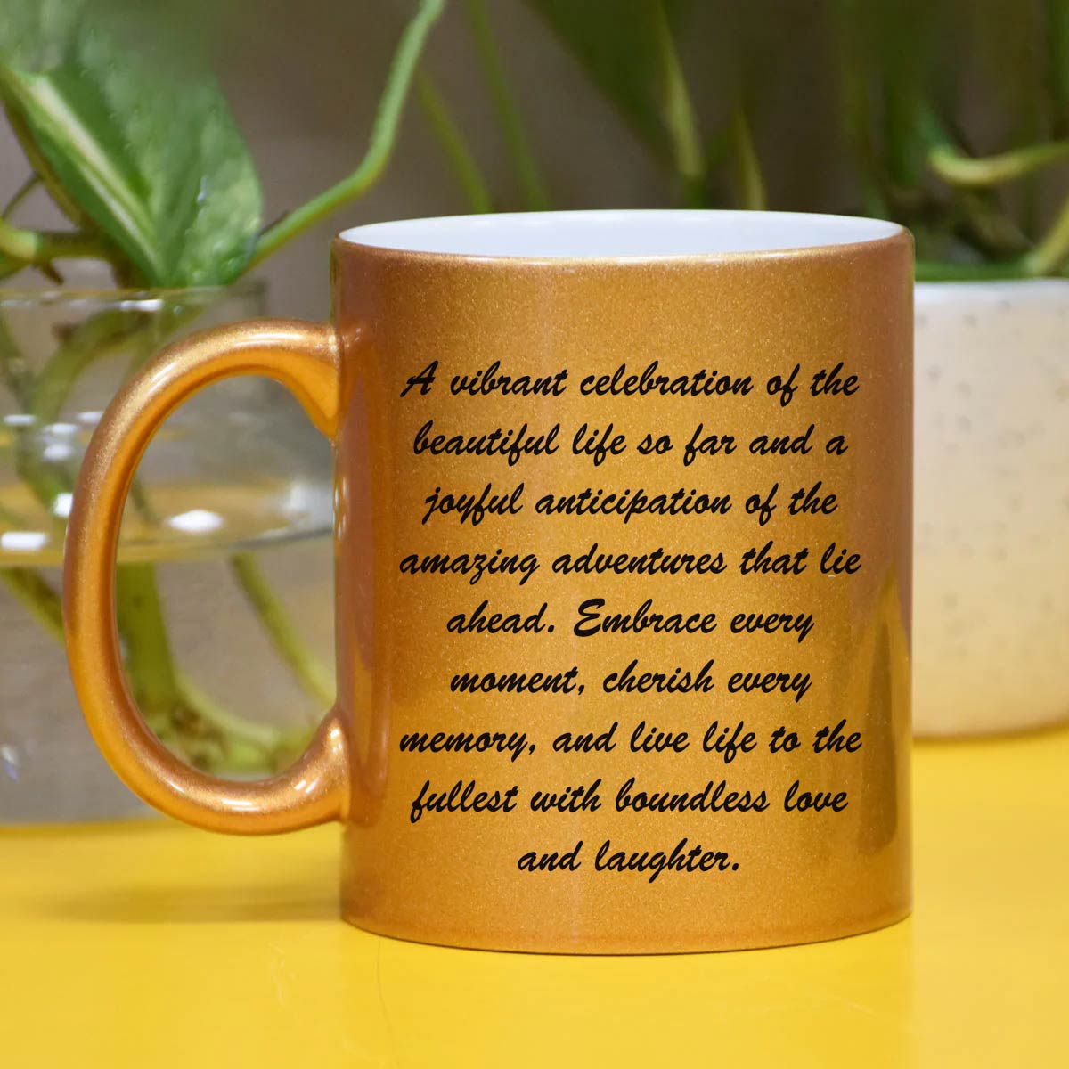 50th Wedding Anniversary Ceramic Coffee Mug Gift