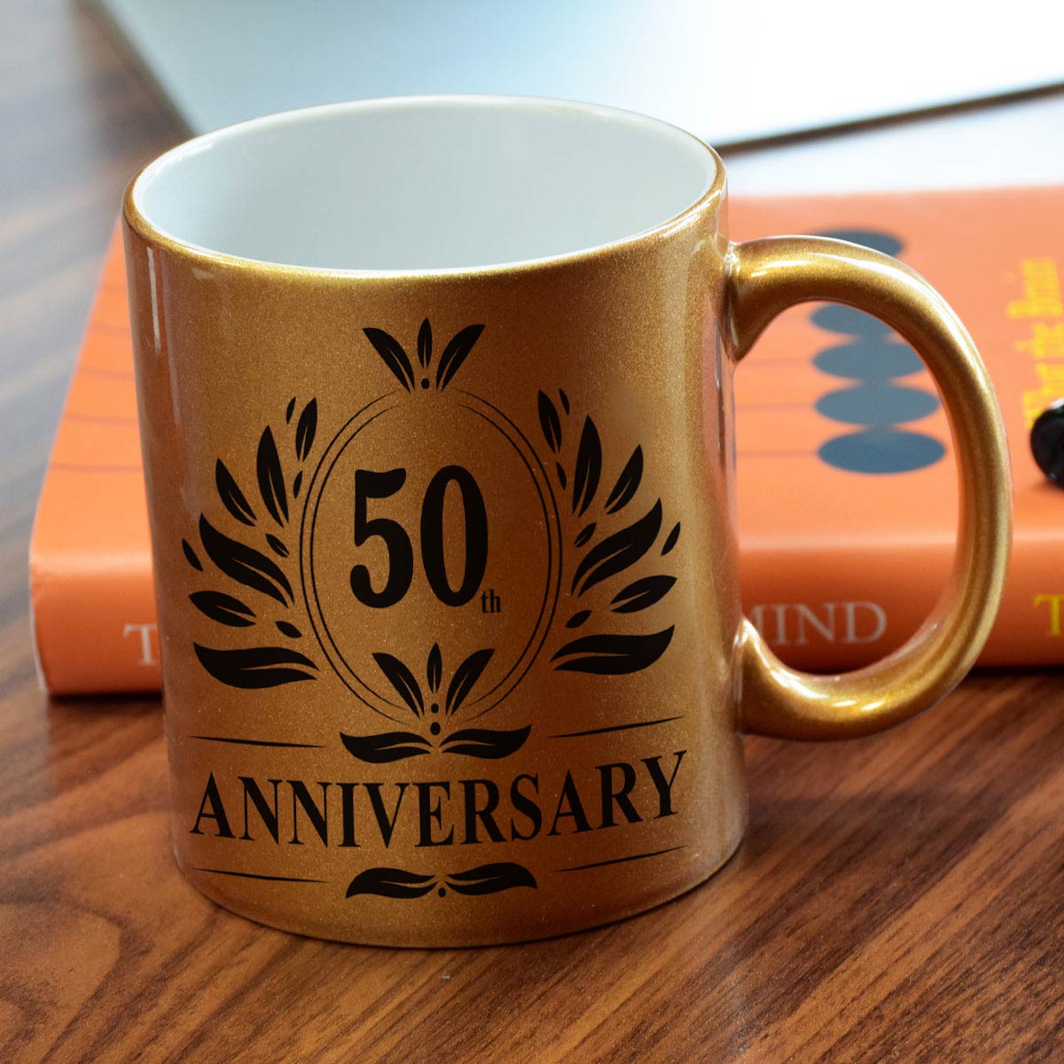 50th Wedding Anniversary Ceramic Coffee Mug Gift