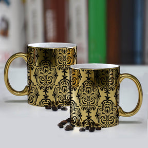 Glossy Ceramic Regal Printed Coffee Mug