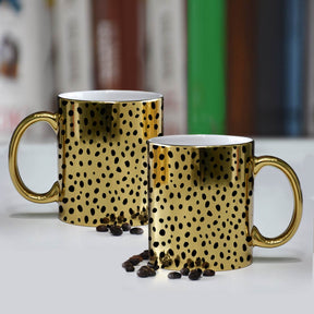 Dots Printed Ceramic Coffee Mug