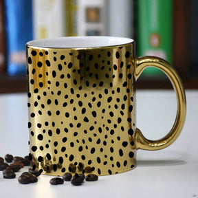 Dots Printed Ceramic Coffee Mug