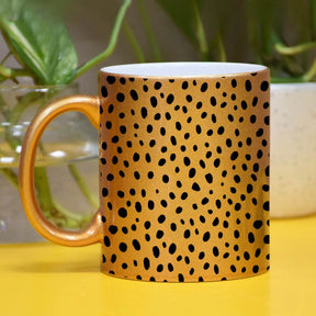 Dots Printed Ceramic Coffee Mug