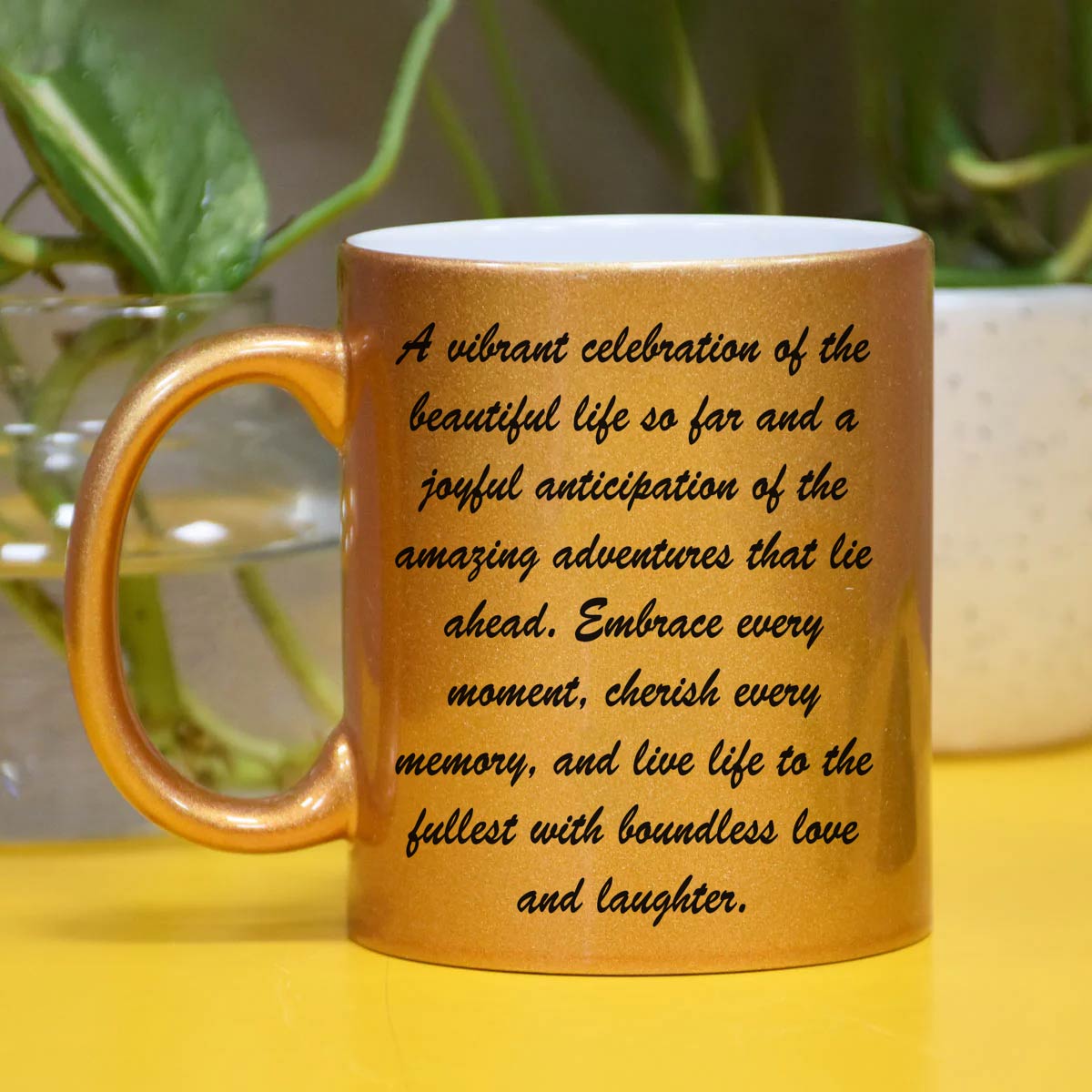 Quote Printed Coffee Mug for Frineds, BF, GF