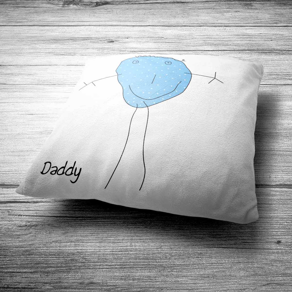 Personalized Kids Drawing Cushion