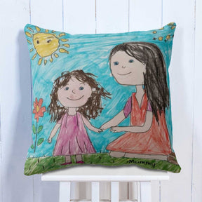 Customized Kids Drawing Cushion Gift