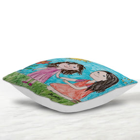 Customized Kids Drawing Cushion Gift