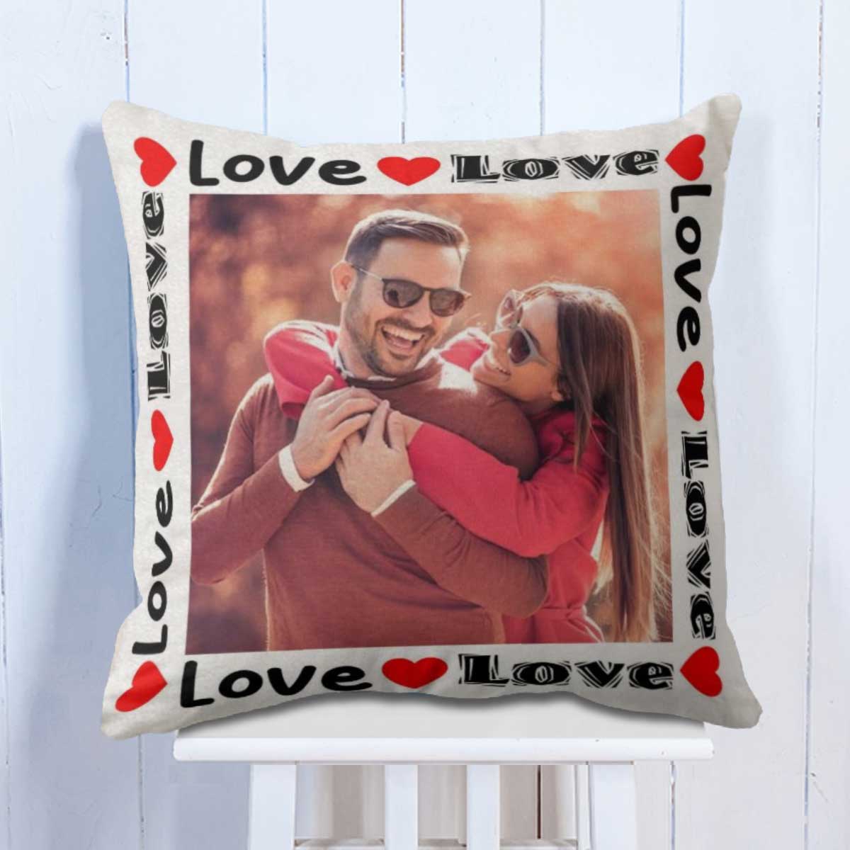 Valentines Day Personalised Cushion