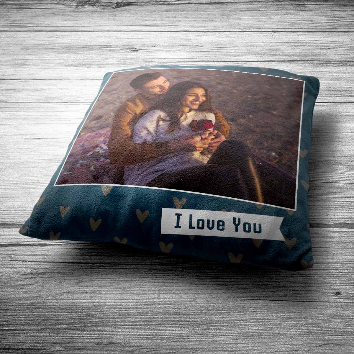 Personalised Love You Cushion For Girlfriend