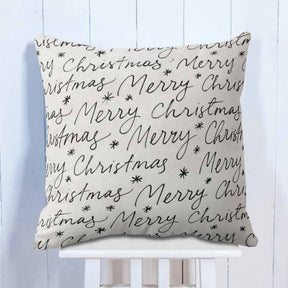 Merry Christmas & Geometric Patterns Set Of Five Cushion