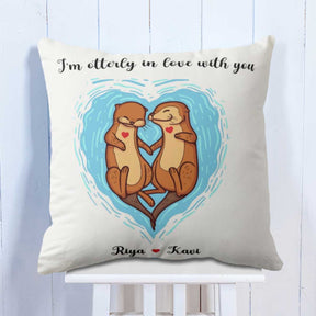 In Love With You Personalized Cushion for Valentine's Day