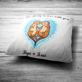 In Love With You Personalized Cushion for Valentine's Day