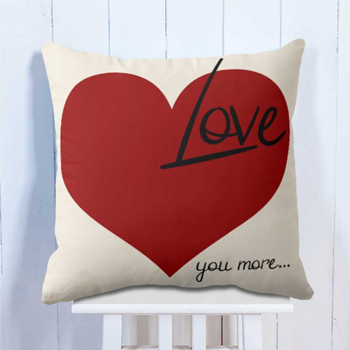 You & Me Forever Set of 4 Love Cushion for Valentine's Day