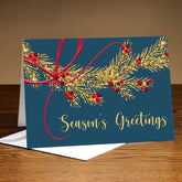 Personalized Season's Greeting Card Gift for Christmas