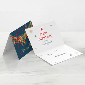 Personalized Season's Greeting Card Gift for Christmas