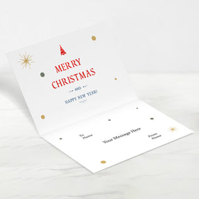 Personalized Season's Greeting Card Gift for Christmas