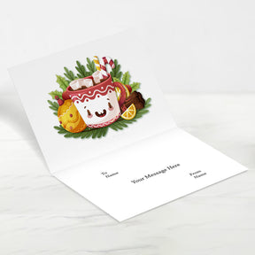 Personalized Merry Christmas Greeting Card Gift for Christmas