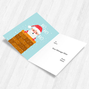 Personalized Countdown Greetings Card With Name Gift for Merry Christmas