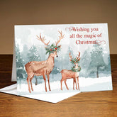 Personalized Merry Christmas Wishing Greeting Card Gift for Christmas