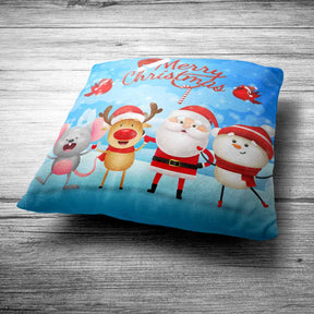 Merry Christmas Printed Cushion for Gift