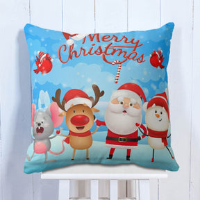 Merry Christmas Printed Cushion for Gift