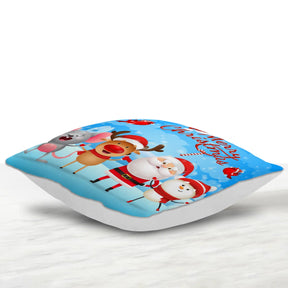 Merry Christmas Printed Cushion for Gift